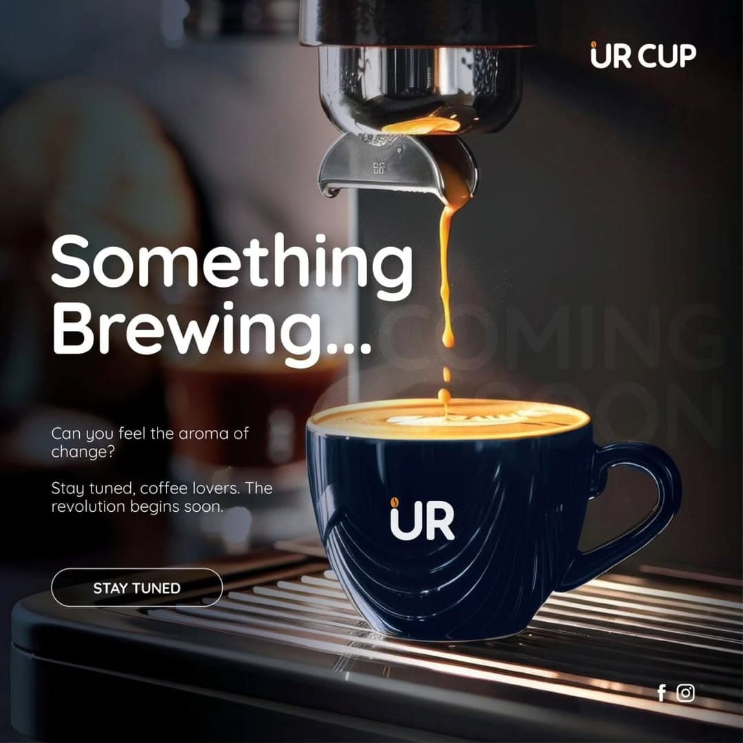 Something bold is brewing. ☕🔥